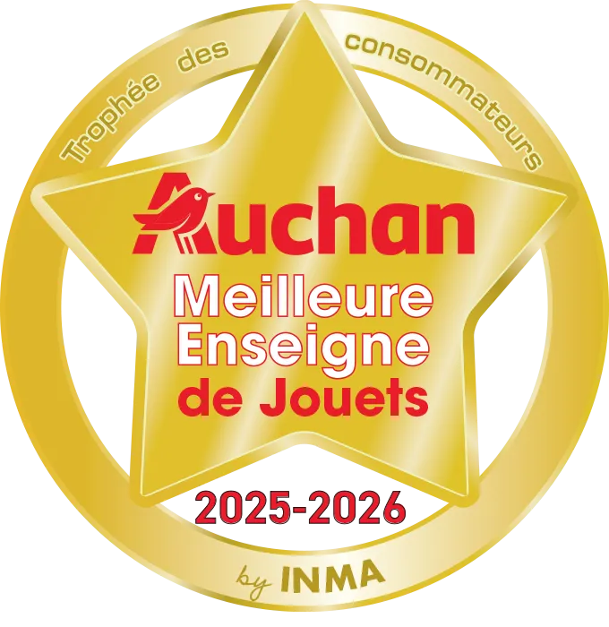 Badge Lauréat AUCHAN Jouet