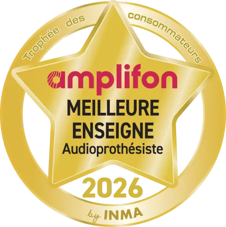 Badge Lauréat AMPLIFON