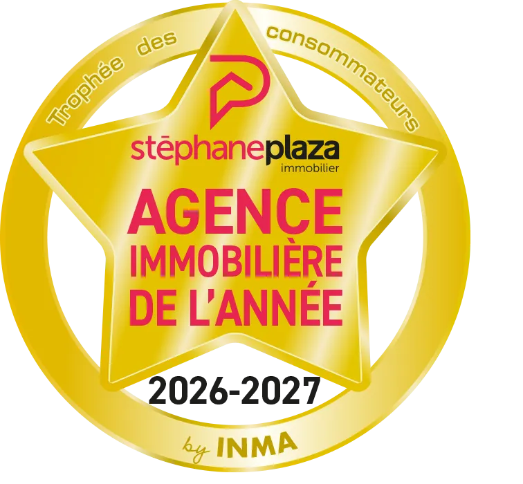 Badge Lauréat STÉPHANE PLAZA IMMOBILIER